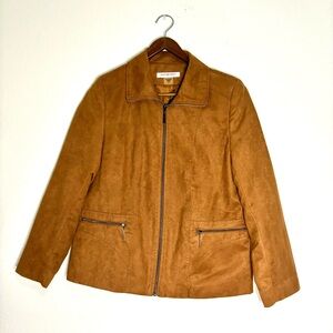 Allison Daley Petite Brown Jacket